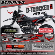 KAWASAKI D-TRACKER X 250 CC Striping, DTracker 250kawasaki
