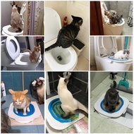 Peranti Latihan Tandas Kucing untuk Pergi ke Bilik Mandi, Tempat Duduk Tandas, Tandas Mencangkung, A