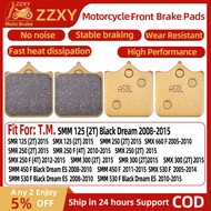 1 Pair Motorcycle Front Brake Pad For T.M. SMR/SMX/SMM 125 (2T) 2015 SMX 660 F 2005-2010 SMR/SMX/SMM