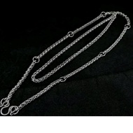 4mm Thickness Stainless Steel 7 Hooks HuaLan Amulet Necklace.