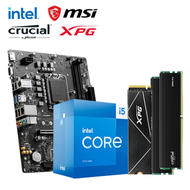 【重磅價】Intel【10核】Core i5-14400+微星 PRO B760M-E DDR4+美光 Crucial PRO DDR4-3200 16G*2+威剛 XPG S70 BLADE 1TB