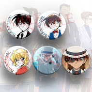 Badge Detective Conan Bar Chi Laser Merchandise Fan Haihara Ai Brooch/skiw