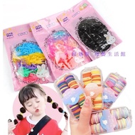 〔 Children's Hair Tie B8GK] Multicolor High Elastic Color Rubber Band Black No Bite Durable Girl Bra