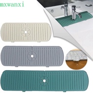 Faucet Pad Durable Silicone Resin Anti-Mildew Water Ripple Faucet Splash Sink Splash Pad