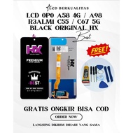 LCD COMPATIBLE FOR TYPE HX OPPO A58 4G / A98 / REALME C55 / C67 5G FREE GLUE + SCREWDRIVER FULLSET