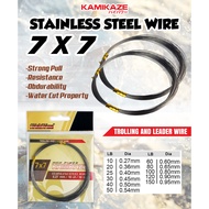 Neklin Kamikaze Wire 7x7 Stainless Steel Wire 10-120LB