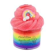 Kids Slime For Girls 70ml Colorful Cloud Slime Toys Stretchy Slime Party Favors Stress Relief Birthday Gifts for Kids Adults Classroom Prizes charitable