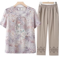 3.19 Elderly clothes Women Grandma clothes spring shirts thin middle-aged Elderly clothes shirts Wom