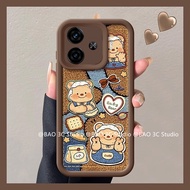 ใหม่ เคส Phone Case VIVO IQOO Z9 Z9X Z7 Z7X 12 11 X100 X90 X80 Pro T1 Pro 5G Ins การ์ตูนน่ารักแฟชั่น