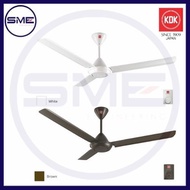 KDK Ceiling Fan 60'' K15V0 (WHITE) / K15V0-PBR (BROWN) (FAST SHIPPING)