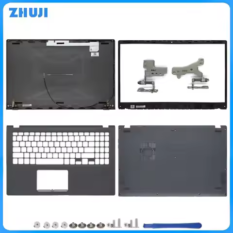 Repalce Cover For VivoBook X515 X515E X515M X515J X515JA LCD Back Topcase Front Bezel Palmrest Upper
