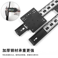 Retractable door swing track guide rail accessories, pocket cabinet track, inward-pushing butterfly 