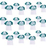 SQUID GAME 2 CHARACTER AESTHETIC MINIMALIST T-shirt statement shirt high quality unisex 456 124 196 