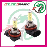 2pcs H11 Super Bright Yellow Bulb 55/60W Car Head Light Lamp