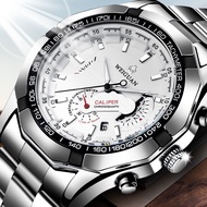 [Factory direct sales] Fully automatic mechanical watch hollow calendar men s watch men s waterproof luminous business l