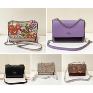 Large Leaf KLARE CROSSBODY IN SIGNATURE CANVAS 91019 90400 CE610 CY680