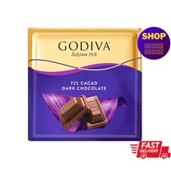 GODIVA Belgium 1926 Squared: 72% Cacao Dark Chocolate 60G