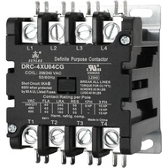 SUNLEE 4 Pole 40 Amp 50 RES 208/240V Coil Contactor fits Siemens 42CF25AG Lighting Heating Refrigera