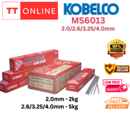 MOX LINDE KOBELCO MS6013 Welding Electrode Rod (2.0mm 2.6mm 3.25mm 4.0mm) Elektrod Ubat Welding Besi