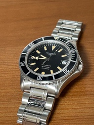 Longines admiral diver 5 stars 7463 vintage 38mm 200m 極罕有浪琴五星上將潛水錶