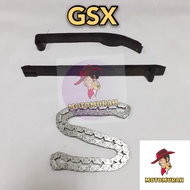 GSX / FX110 TIMING CHAIN + TENSIONER GUIDE SET GSX / FX-110 "MOTOMURAH"