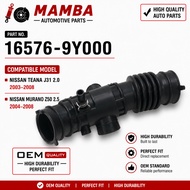 AIR HOSE NISSAN TEANA J31 2.0 (2003-2008), MURANO Z50 2.5 (2004-2008) OEM 16576-9Y000