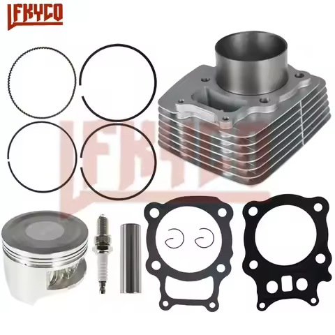 78.5mm Big Bore for Honda TRX350 Rancher 350 2000-2006 Motorcycle Cylinder Piston Ring Gasket Top En