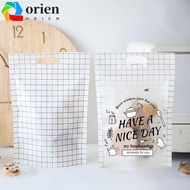 ORIEN 100Pcs Candy Gift Bags, Have A Nice Day Transparent OPP Self Adhesive Pouch, Package Supplies 