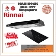 RINNAI RH-S329-PBR SLIMLINE HOOD + RINNAI RB-3012H-CB 2 ZONE INDUCTION HOB BUNDLE