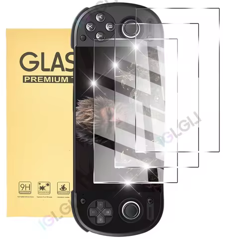 9H Tempered Glass for Retroid pocket 6 Screen Protector, HD Clear Anti-Scratch Protective Film for R