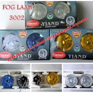 CAR FOG LAMP TB-3002 ~ 3.5 INCH SPORT LIGHT BLUE WHITE YELLOW (2 PCS)