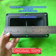 H85 SPEAKER TWITER ORIGINAL 100% VOCAL SPIKER SPK SPEAKER NEODYMIUM PASSIVE AUDIO DOUBLE 150W MULTI 
