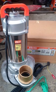 ปั๊มแช่ดูดโคลน ไดโว่ดูดโคลน ตัวสแตนเลส KANTO 3 นิ้ว รุ่น KT-WQD-1500-3STL (1500 วัตต์)