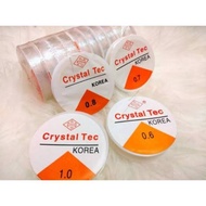 CLEAR CRYSTAL STRING STRING TEC/ CRYSTAL TEC/ STRING BRACELET ELASTIC BEAD STRING/ BEAD STRING BEAD 