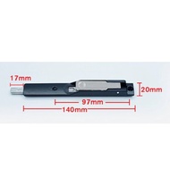 Broken Bridge Aluminum Door Bolt Heaven Earth Concealed Aluminum Alloy Door Bolt Flat Door Heaven Ea