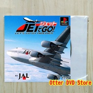 Cassette CD Game Ps1 Ps 1 Jet de Go Let's Go by Airliner - Jet de Go Lets Go by Airline