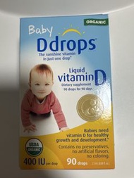 Baby Ddrops 有機維他命D 滴劑