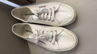 Superga 白色帆布波鞋 EU39