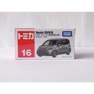 Tomica No 16 Toyota Sienta Tomica No 99 Toyota Sienta Diecast Car Takara tomy original Toy Collectio