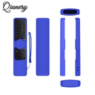 Qiunery Tv Stick Silicone Case With Anti-lost Lanyard Remote Protective Cover Compatible For Mi Tv Box Mi 4s International Version 75 Inch/xmrm-010 X6