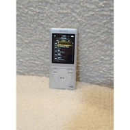 White Sony walkman mp3 player with bluetooth
