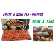 CHAIN 415 O'RING-ORANGE