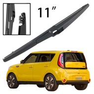 11" Bilah Pengelap Pencuci Cermin Depan Belakang untuk Kia Soul MK2 EV 2014-2019 Aksesori Aksesori K