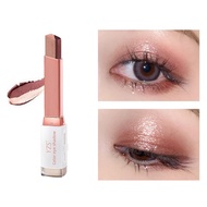 Velvet Gradient Two-color Eye Shadow Stick Eye Modification Not Two-color Nude Makeup Eye Lazy O0o8