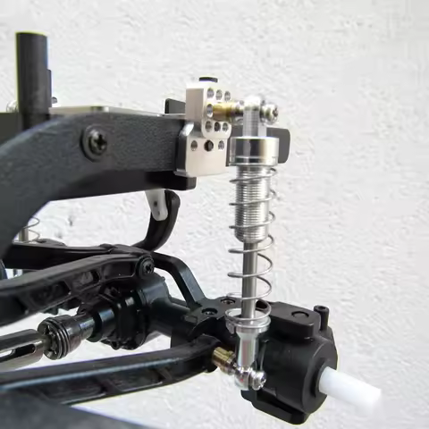 A45F-For MN D90 MN-90 MN99S WPL C14 C24 C34 RC Car Metal Shock Absorber With Extension Seat Upgrade 