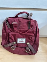 Himawari Maroon Backpack