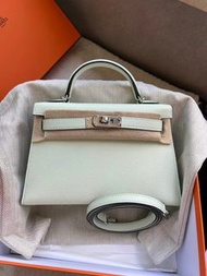 Hermes mini kelly  2 氣泡綠
