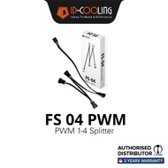 ID-COOLING FS-04 PWM 1-4 Splitter & FS-04, 1-4 ARGB Splitter Cable (Retail box)