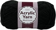 Craft County Medium 4 Acrylic Yarn – 200 Yards of Super Vibrant Yarn for Blankets, Scarves, Hats, & 