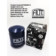 OF D-MAX OIL FILTER D-MAX 2.5 8973099270